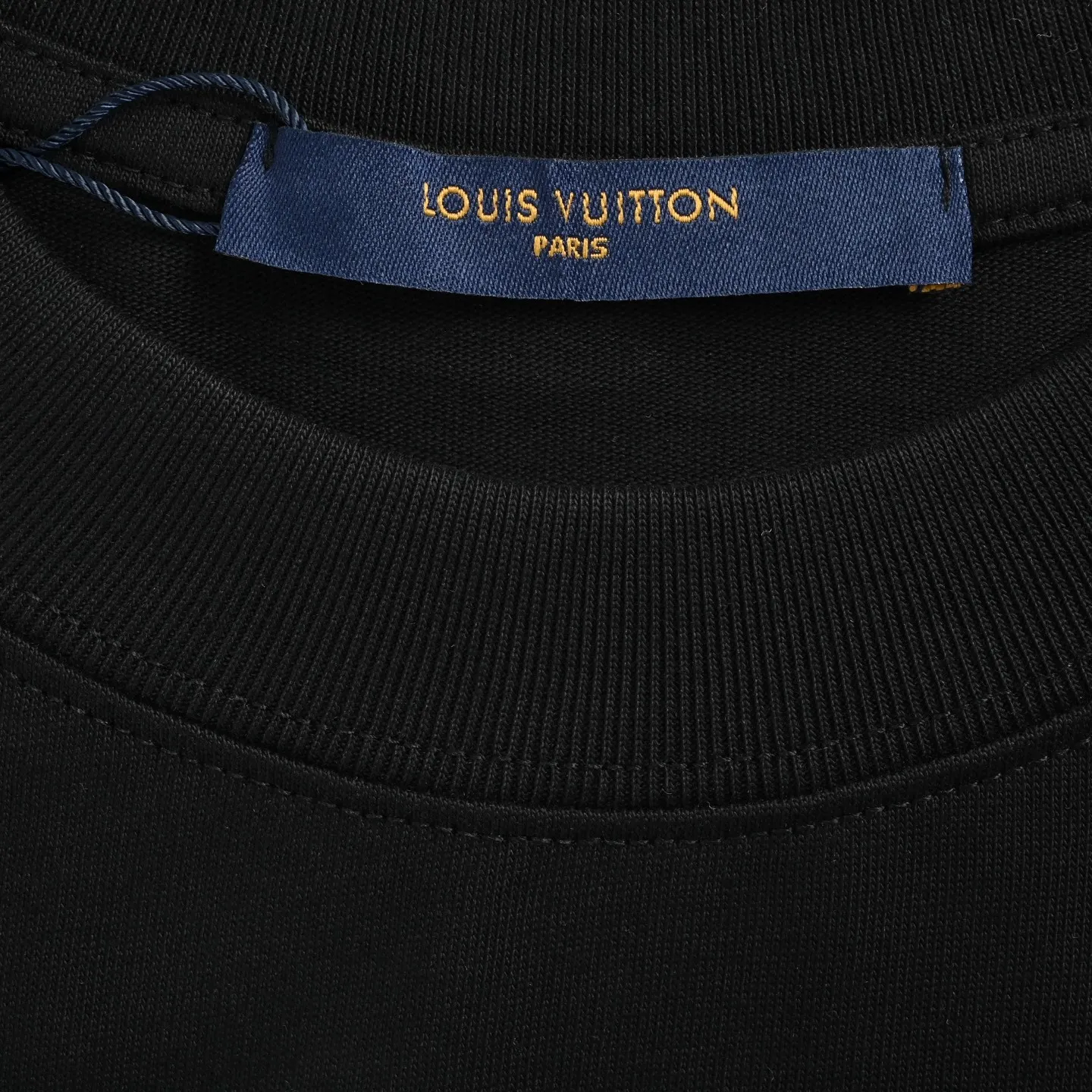 Louis Vuitton/Louis Vuitton 26ss gold label woven embroidered presbyopia short sleeves